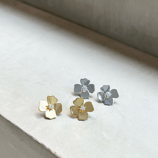 glossy flower pierce&earring(グロッシーフラワーピアス/イヤリング)