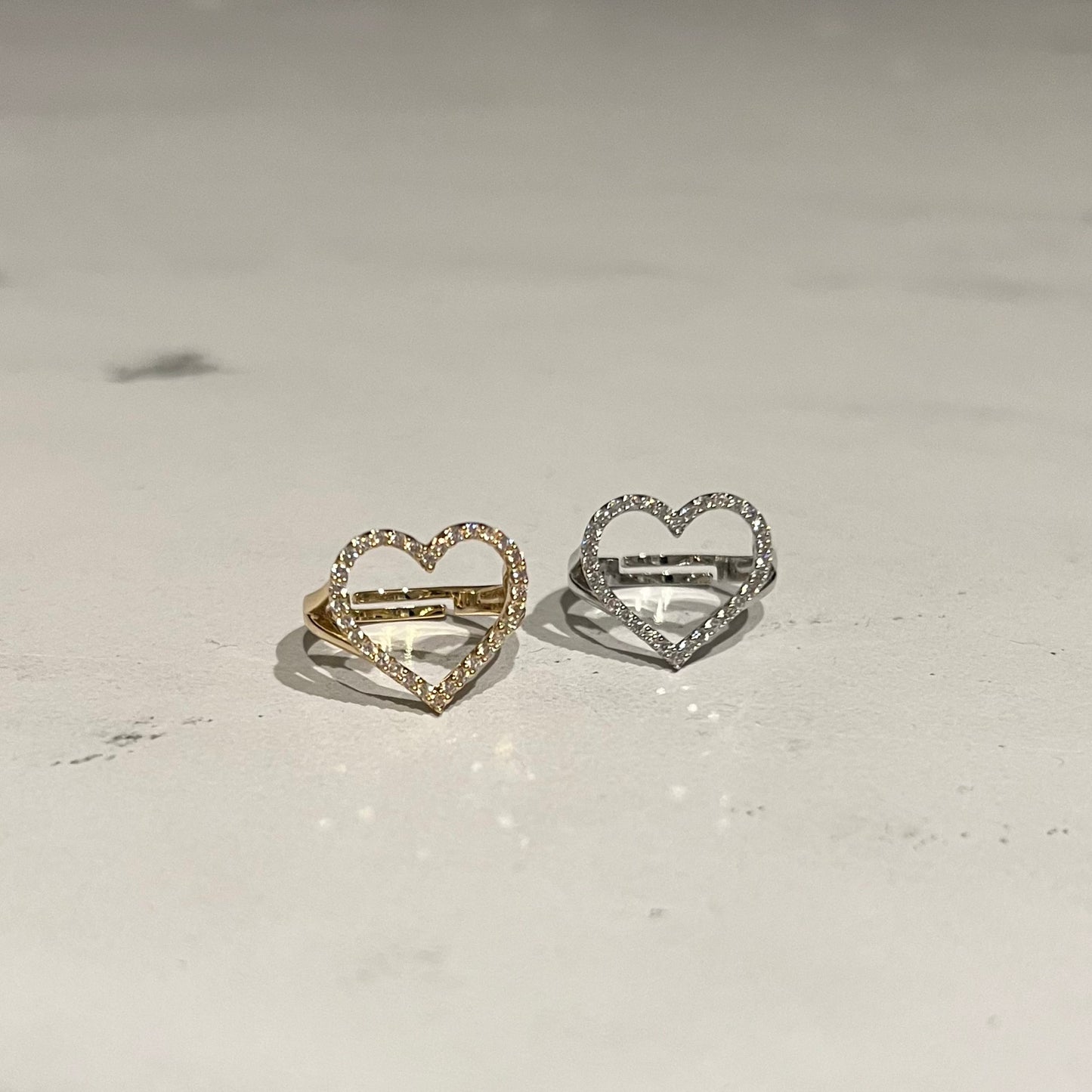 Kira Kira Heart ring(キラキラハートリング)