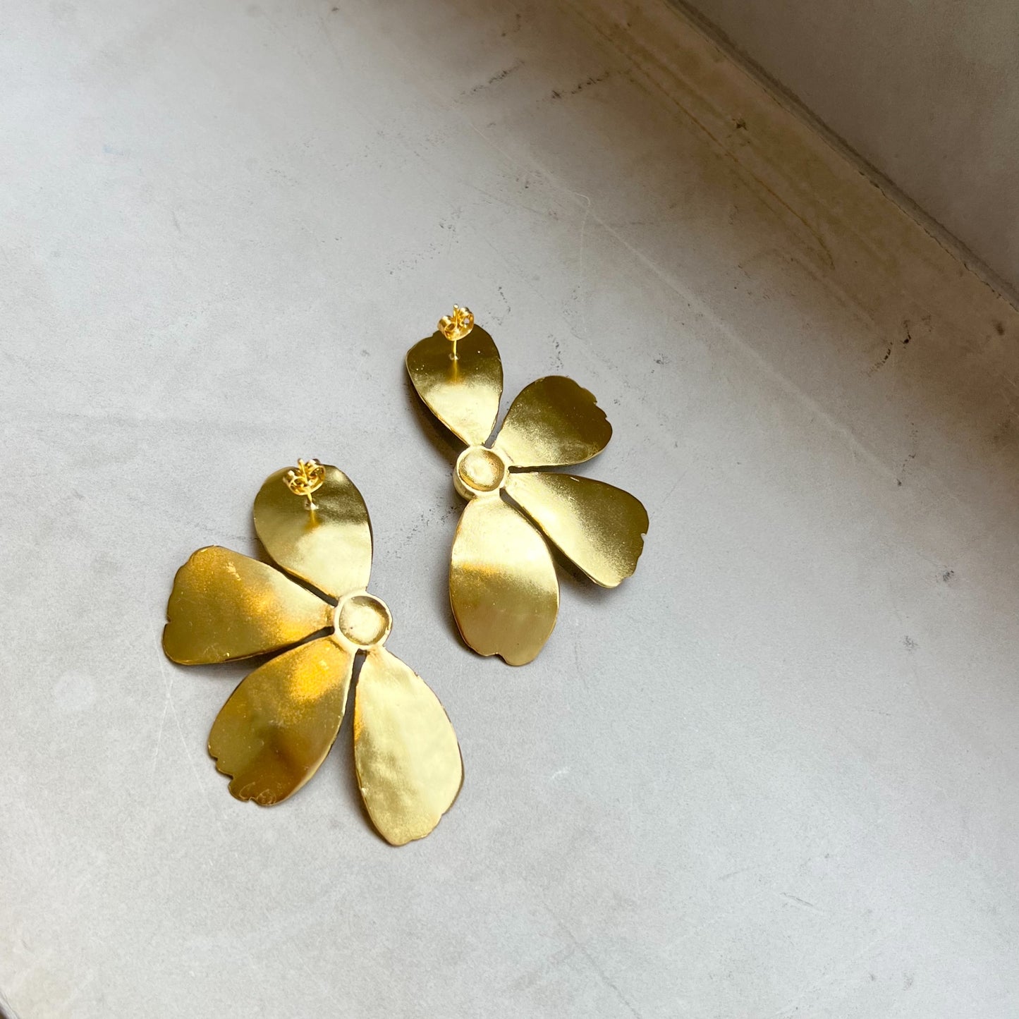 Big flower pierce(ビックフラワーピアス)