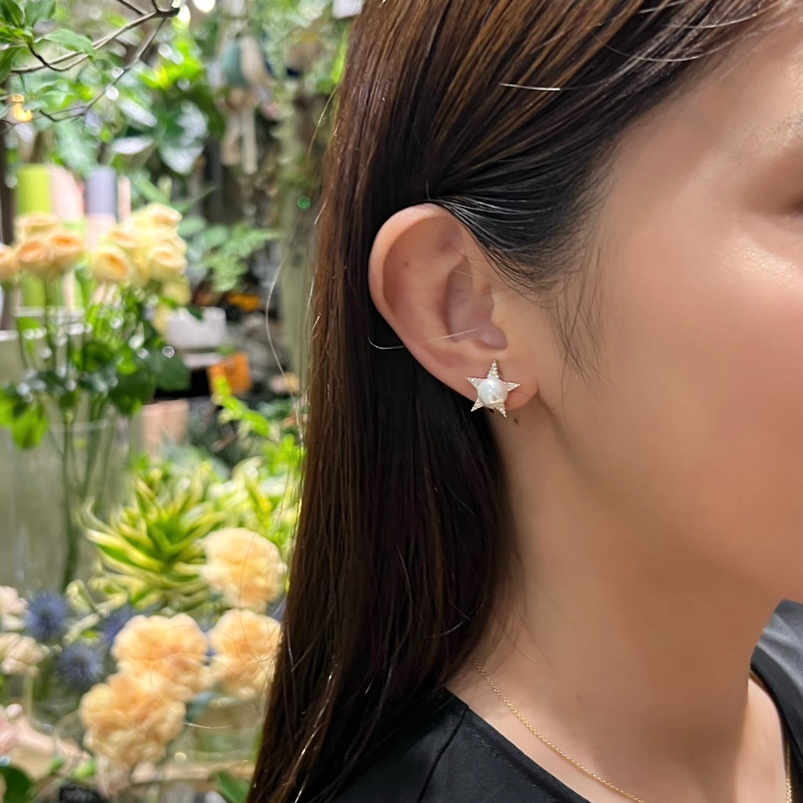 Ohoshi Pearl pierce/earring(おほしパールピアス/イヤリング)