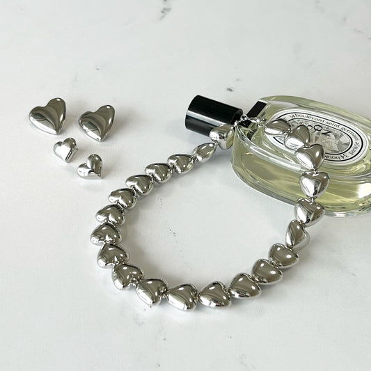 Potteri heart necklace(ぽってりハートネックレス)