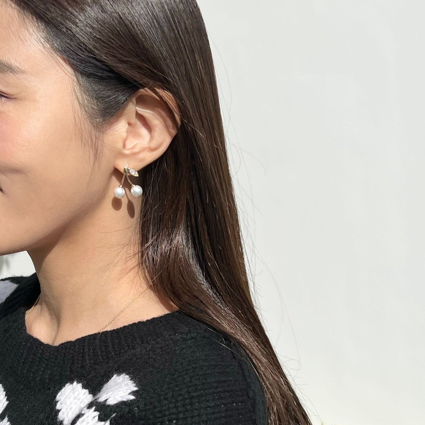Sakuranbo Pearl pierce & earring(さくらんぼパールピアス&イヤリング)