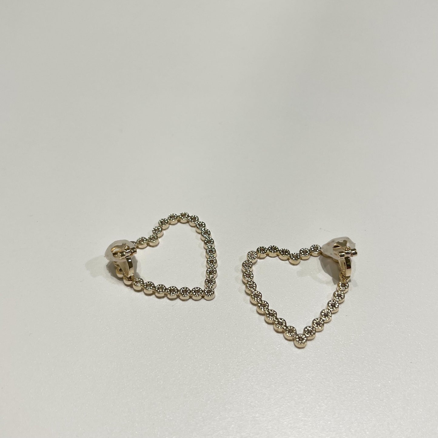 Kirarin heart pierce & earring(キラリンハートピアス&イヤリング)