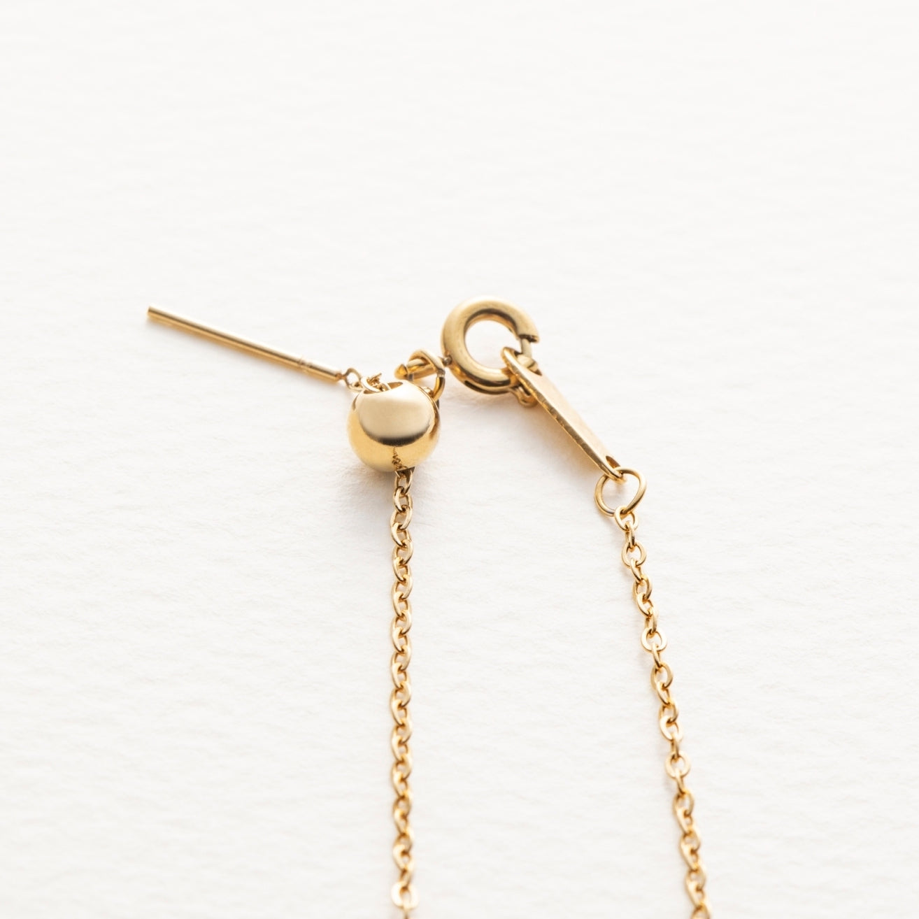 tiny initial necklace(タイニーイニシャルネックレス)