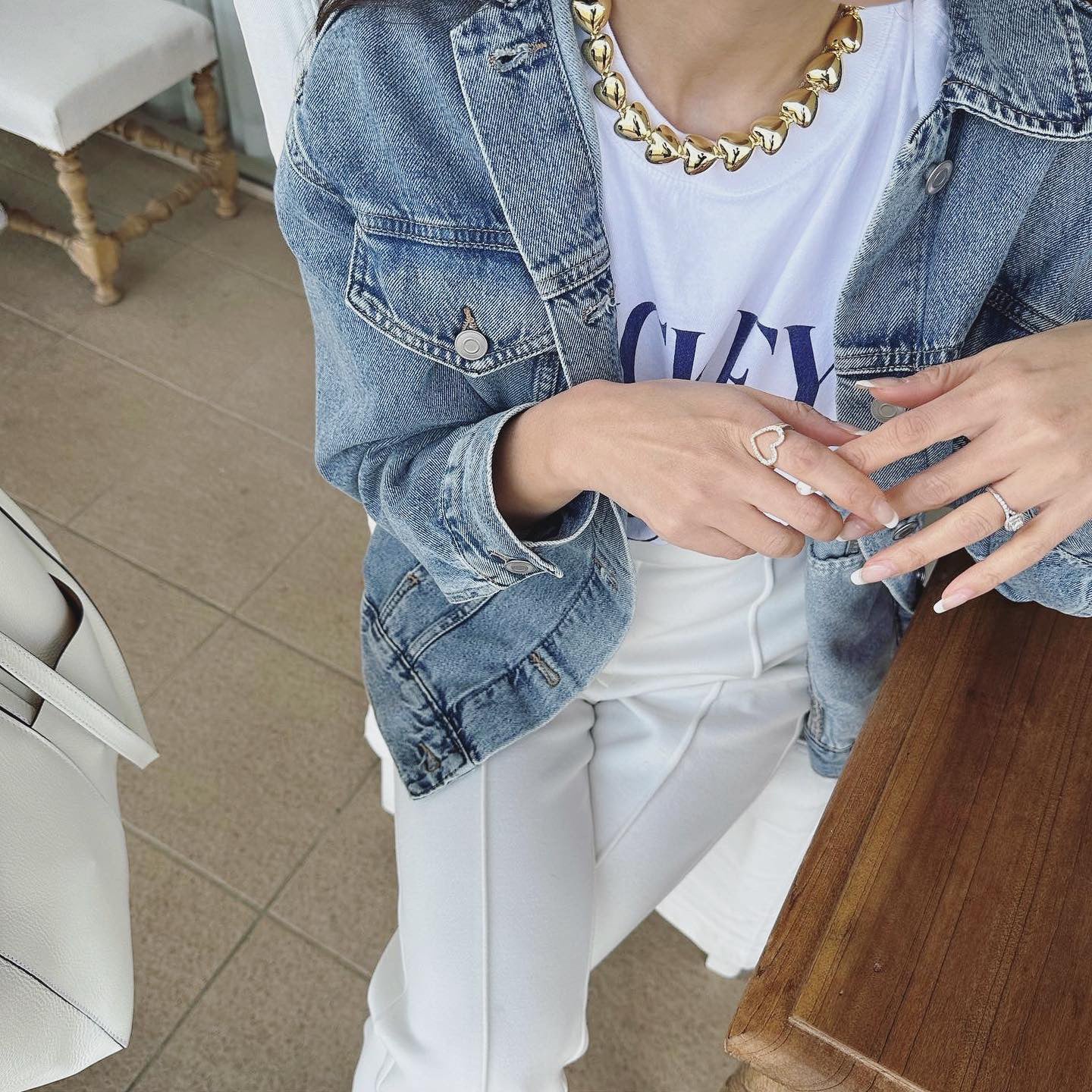 Potteri heart necklace(ぽってりハートネックレス)