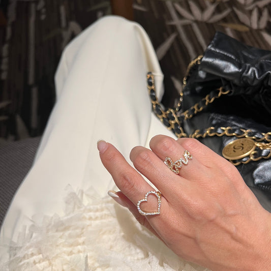 Kira Kira Heart ring(キラキラハートリング)