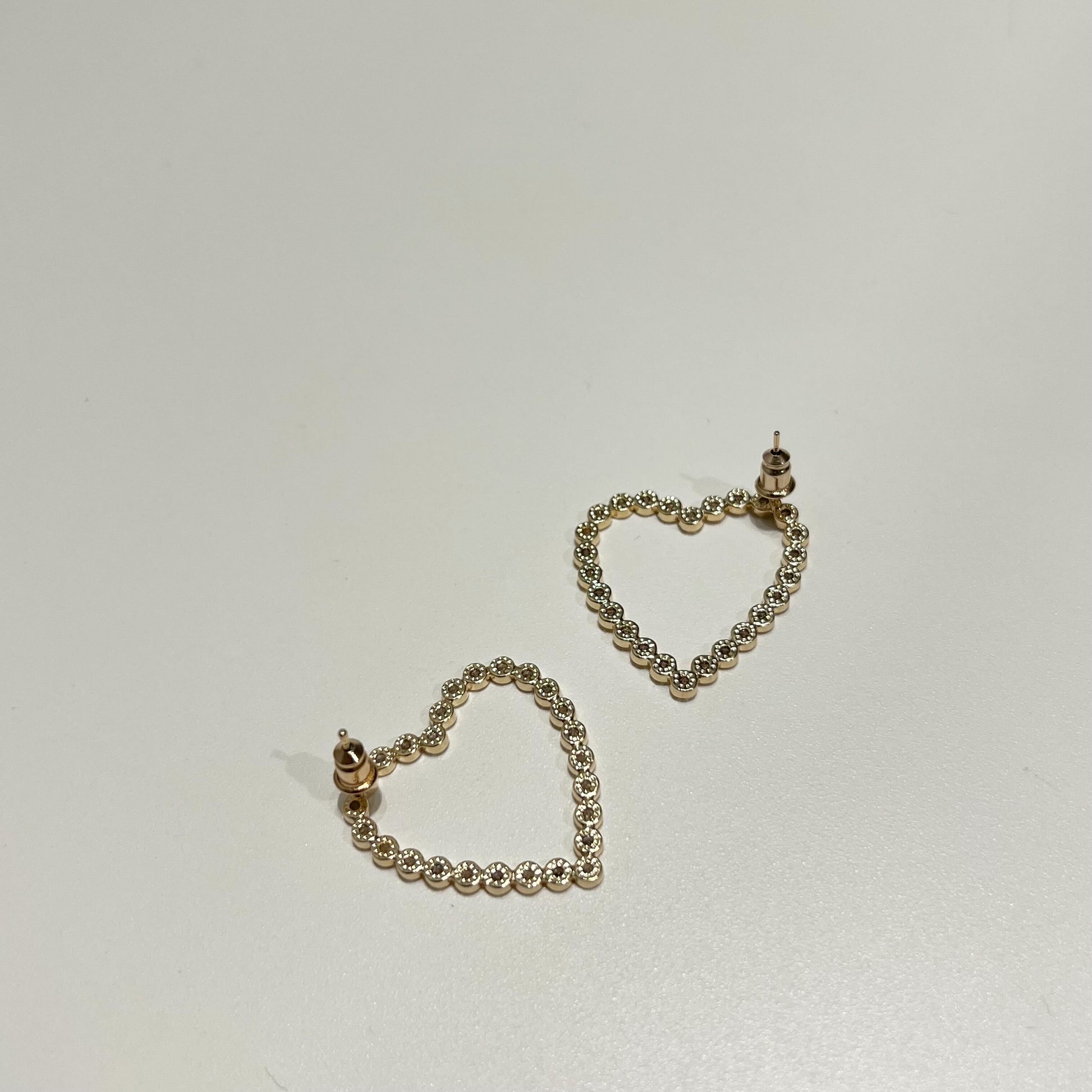 Kirarin heart pierce & earring(キラリンハートピアス&イヤリング)