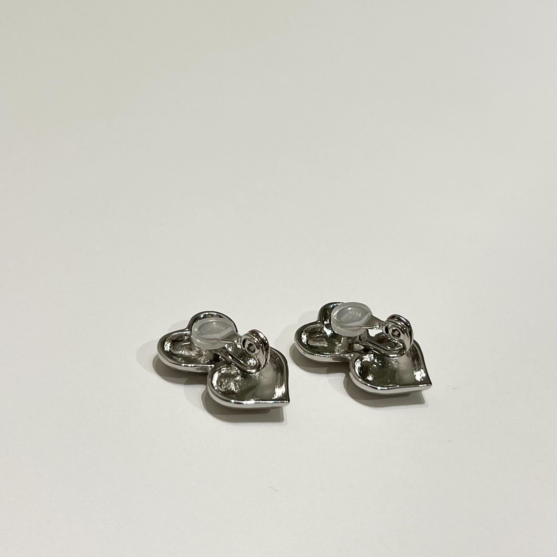 Potteri double heart pierce u0026 earring(ぽってりダブルハートピアス/イヤリング)