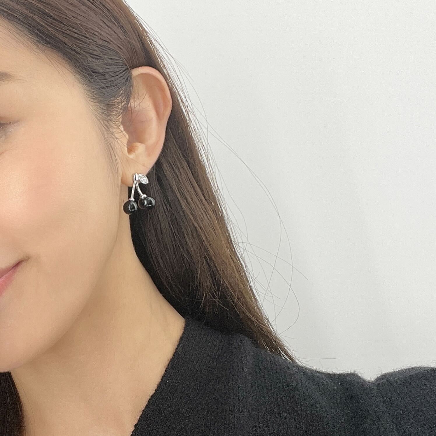 Sakuranbo Pearl pierce & earring(さくらんぼパールピアス&イヤリング
