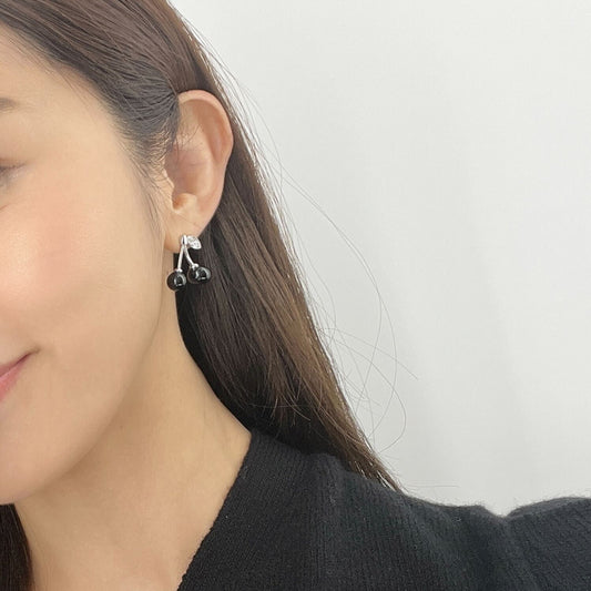 Sakuranbo Pearl pierce & earring(さくらんぼパールピアス&イヤリング)