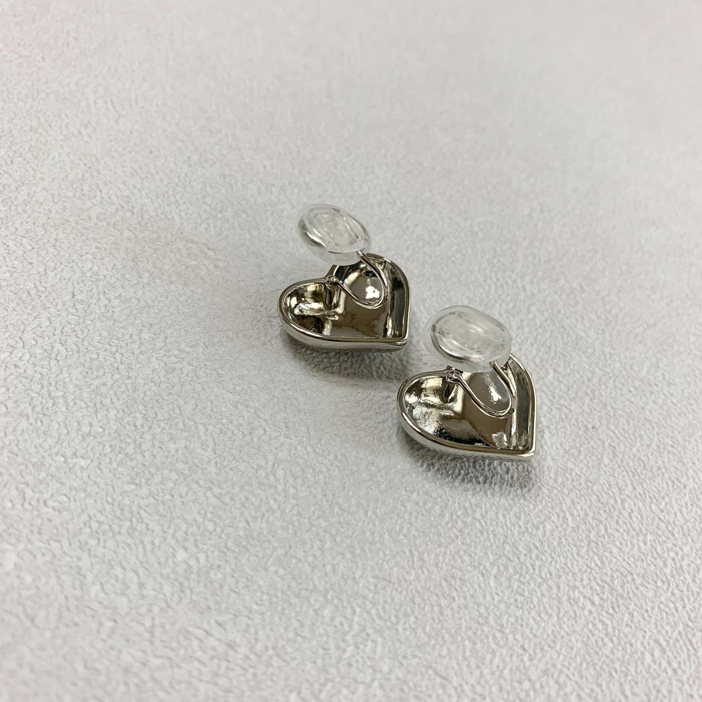 Potteri heart pierce / earring (ぽってりハートピアス/イヤリング)